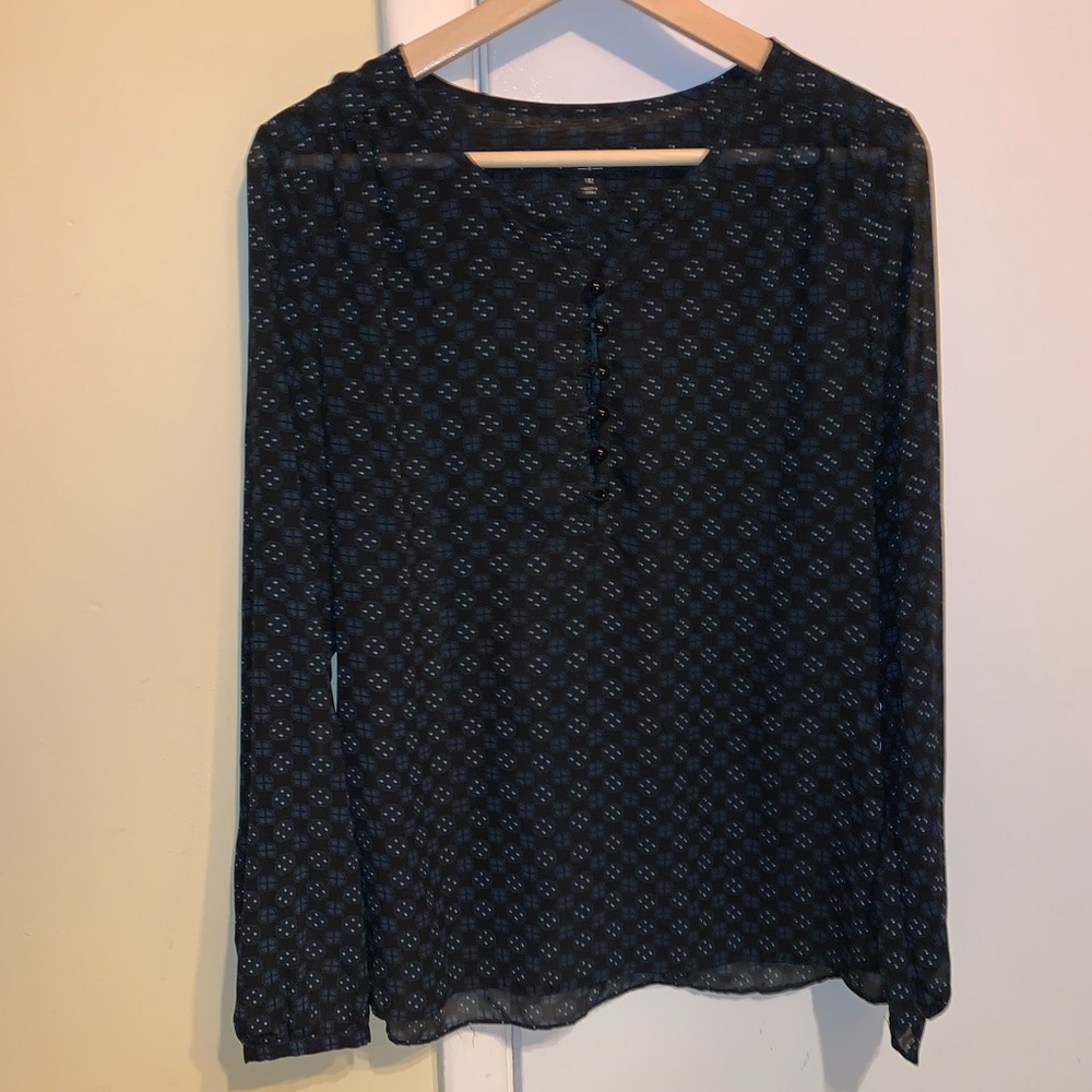 Mossimo Patterned Blouse
